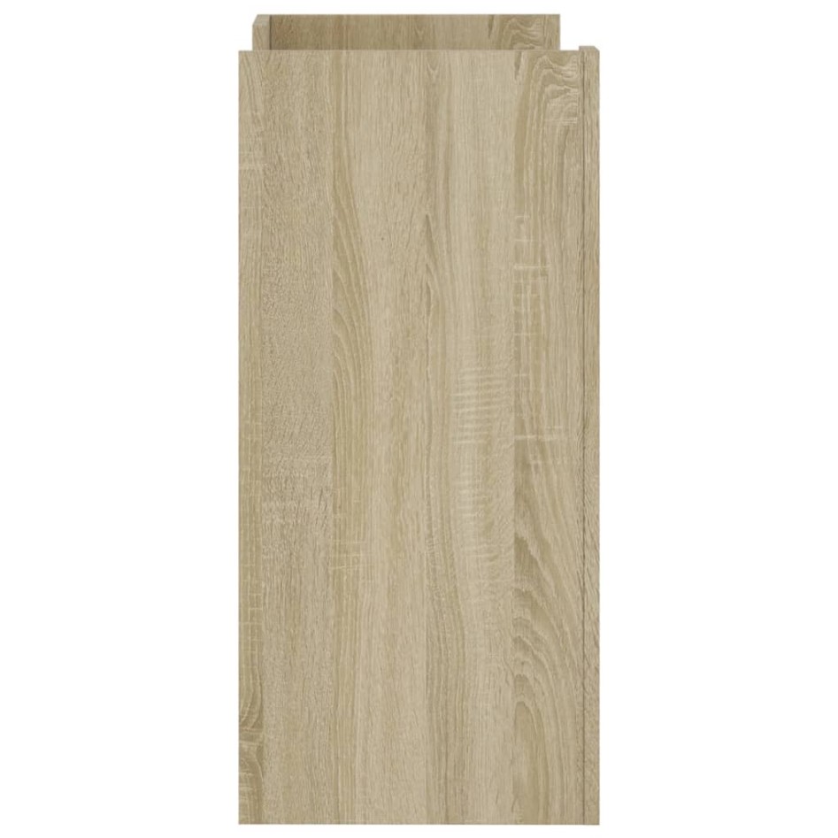 Aparador de madera de ingeniería roble Sonoma 73,5x35x75