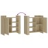 Aparador de madera de ingeniería roble Sonoma 73,5x35x75