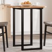 Tablero de mesa redondo madera maciza de acacia Ø70x2 cm