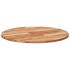 Tablero de mesa redondo madera maciza de acacia Ø70x2