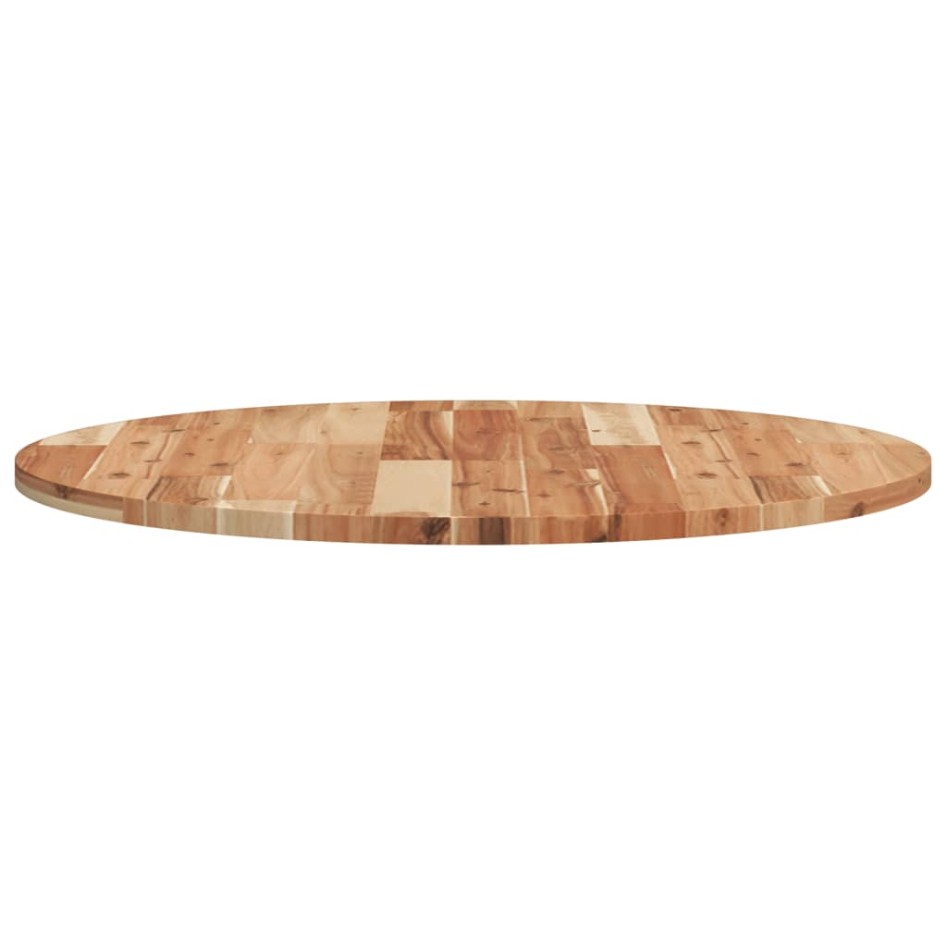 Tablero de mesa redondo madera maciza de acacia Ø70x2