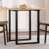 Tablero de mesa cuadrado madera maciza acacia 80x80x2