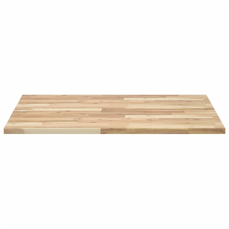 Tablero de mesa cuadrado madera maciza acacia 80x80x2