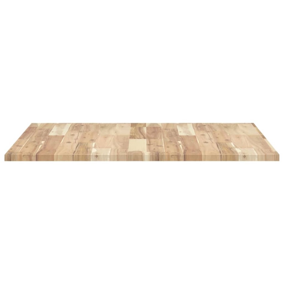 Tablero de mesa cuadrado madera maciza acacia 80x80x2