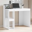 Escritorio de oficina madera ingeniería blanco 103,5x56,5x94 cm