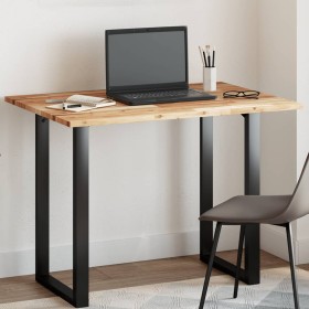 Tablero de mesa rectangular madera maciza acacia 80x70x2