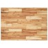 Tablero de mesa rectangular madera maciza acacia 80x70x2