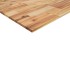 Tablero de mesa rectangular madera maciza acacia 80x70x2