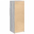 Aparador alto madera de ingeniería gris Sonoma 45x42,5x124