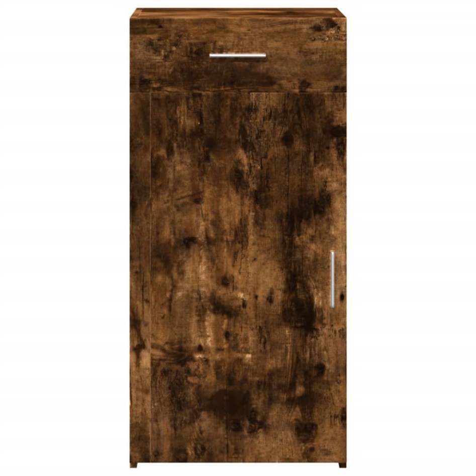 Aparador madera de ingeniería roble ahumado 45x42,5x93