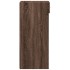 Aparador madera de ingeniería marrón roble 45x42,5x93