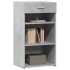 Aparador de madera de ingeniería gris hormigón 50x42,5x93
