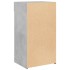 Aparador de madera de ingeniería gris hormigón 50x42,5x93
