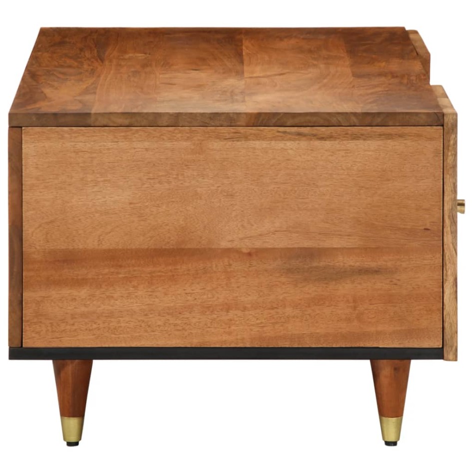 Mesa de centro de madera maciza mango 100x54x40