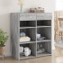 Aparador madera de ingeniería gris Sonoma 80x42,5x93
