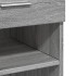 Aparador madera de ingeniería gris Sonoma 80x42,5x93