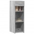 Aparador de madera de ingeniería gris Sonoma 30x42,5x93