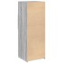 Aparador de madera de ingeniería gris Sonoma 30x42,5x93