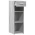 Aparador de madera de ingeniería gris Sonoma 30x42,5x93
