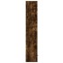 Estantería de madera de ingeniería roble ahumado 40x36x189