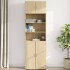 Armario de pared madera ingeniería roble Sonoma 70x42,5x40