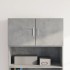 Armario de pared madera ingeniería gris hormigón 80x42,5x40