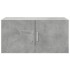 Armario de pared madera ingeniería gris hormigón 80x42,5x40