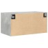 Armario de pared madera ingeniería gris hormigón 80x42,5x40