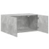 Armario de pared madera ingeniería gris hormigón 80x42,5x40