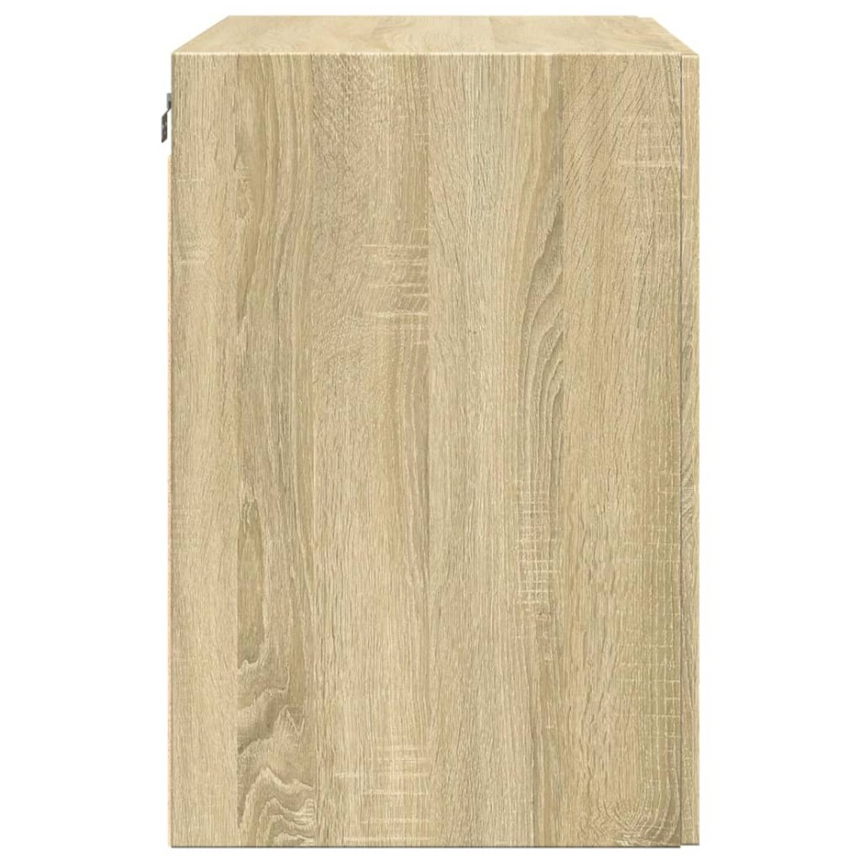 Armario de pared madera ingeniería roble Sonoma 80x42,5x64