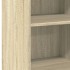 Aparador de madera de ingeniería roble Sonoma 50x41x93