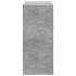 Aparador madera de ingeniería gris hormigón 70x41x93