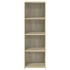 Aparador alto madera de ingeniería roble Sonoma 40x41x124