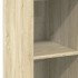 Aparador alto madera de ingeniería roble Sonoma 40x41x124