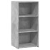 Aparador de madera de ingeniería gris hormigón 45x41x93