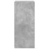 Aparador de madera de ingeniería gris hormigón 45x41x93