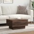 Mesa de centro madera de ingeniería marrón roble 60x45x31