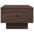 Mesa de centro madera de ingeniería marrón roble 60x45x31