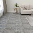 Lamas para suelo autoadhesivas 55 uds PVC gris hormigón 5,11 m²