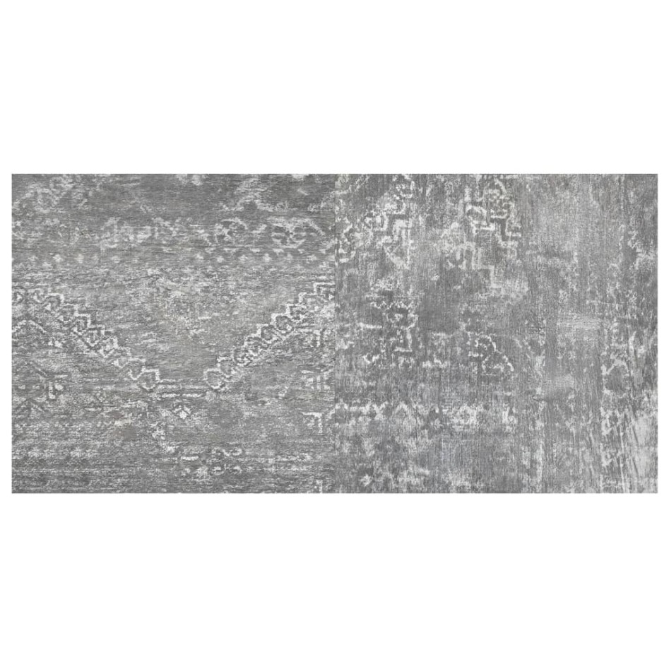 Lamas para suelo autoadhesivas 55 uds PVC gris hormigón 5,11