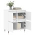 Aparador de madera contrachapada blanco 60x35x70