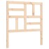 Estructura de cama con cabecero madera maciza 90x200