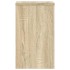 Soportes de plantas 2 uds madera roble Sonoma 30x30x50