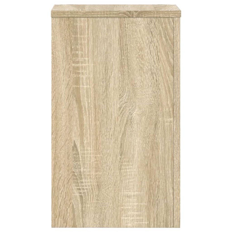Soportes de plantas 2 uds madera roble Sonoma 30x30x50
