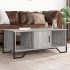 Mesa de centro madera de ingeniería gris Sonoma 100x51x40