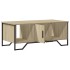 Mesa de centro madera de ingeniería roble Sonoma 100x51x40