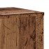 Soportes de plantas 2 uds madera roble envejecido 30x30x50