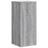 Soportes de plantas 2 uds madera gris Sonoma 30x30x70