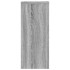 Soportes de plantas 2 uds madera gris Sonoma 30x30x70