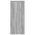 Soportes de plantas 2 uds madera gris Sonoma 30x30x70
